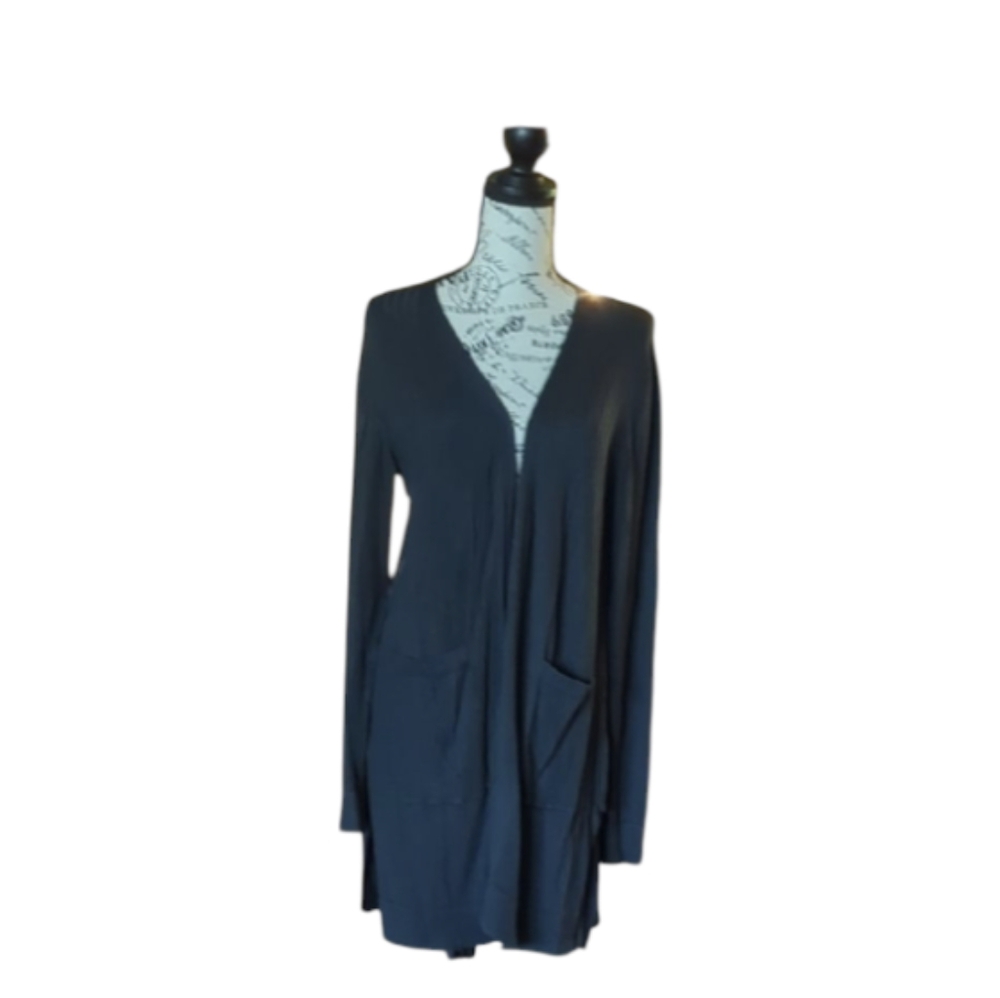 Size XL Love Ryan Elegant Black Women's Cardigan